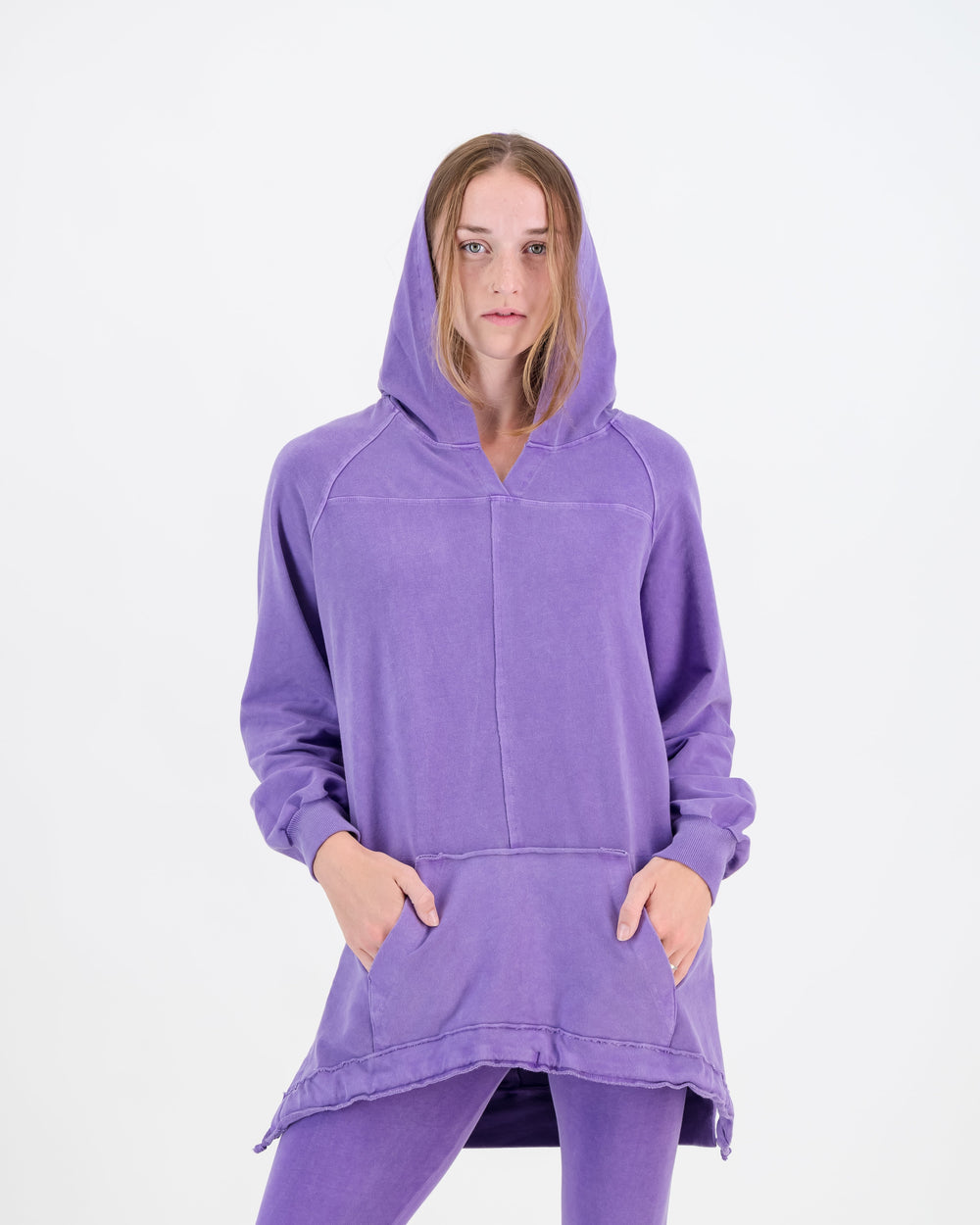 Long Overdyed Hoodie