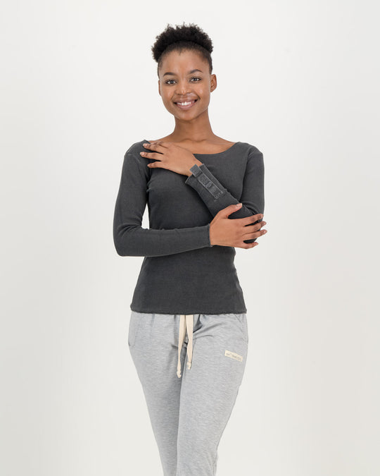Overdyed Cotton Rib Top