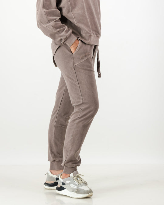 Trackpants Cotton Overdyed
