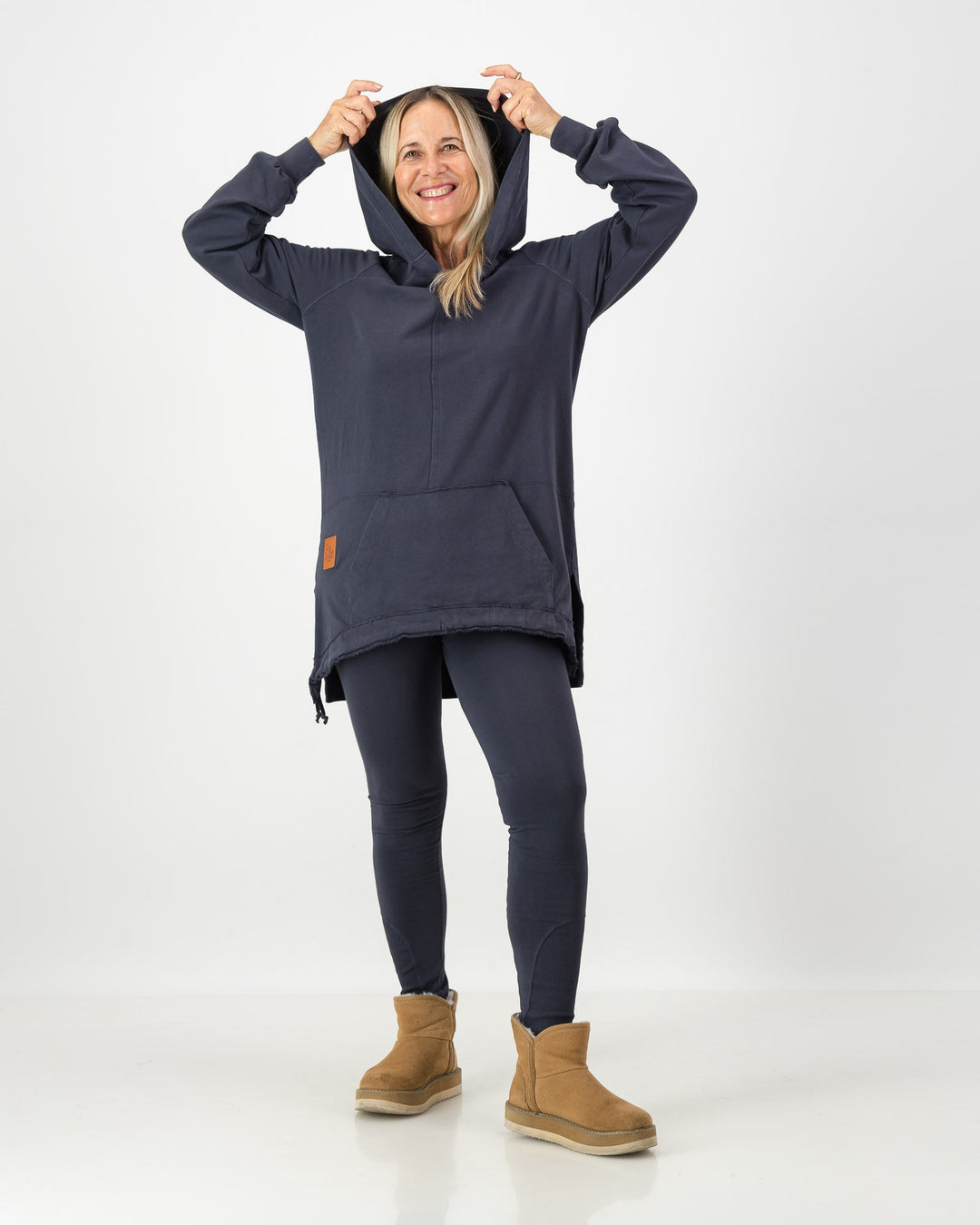 Long Overdyed Hoodie