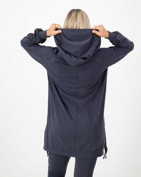 Long Overdyed Hoodie