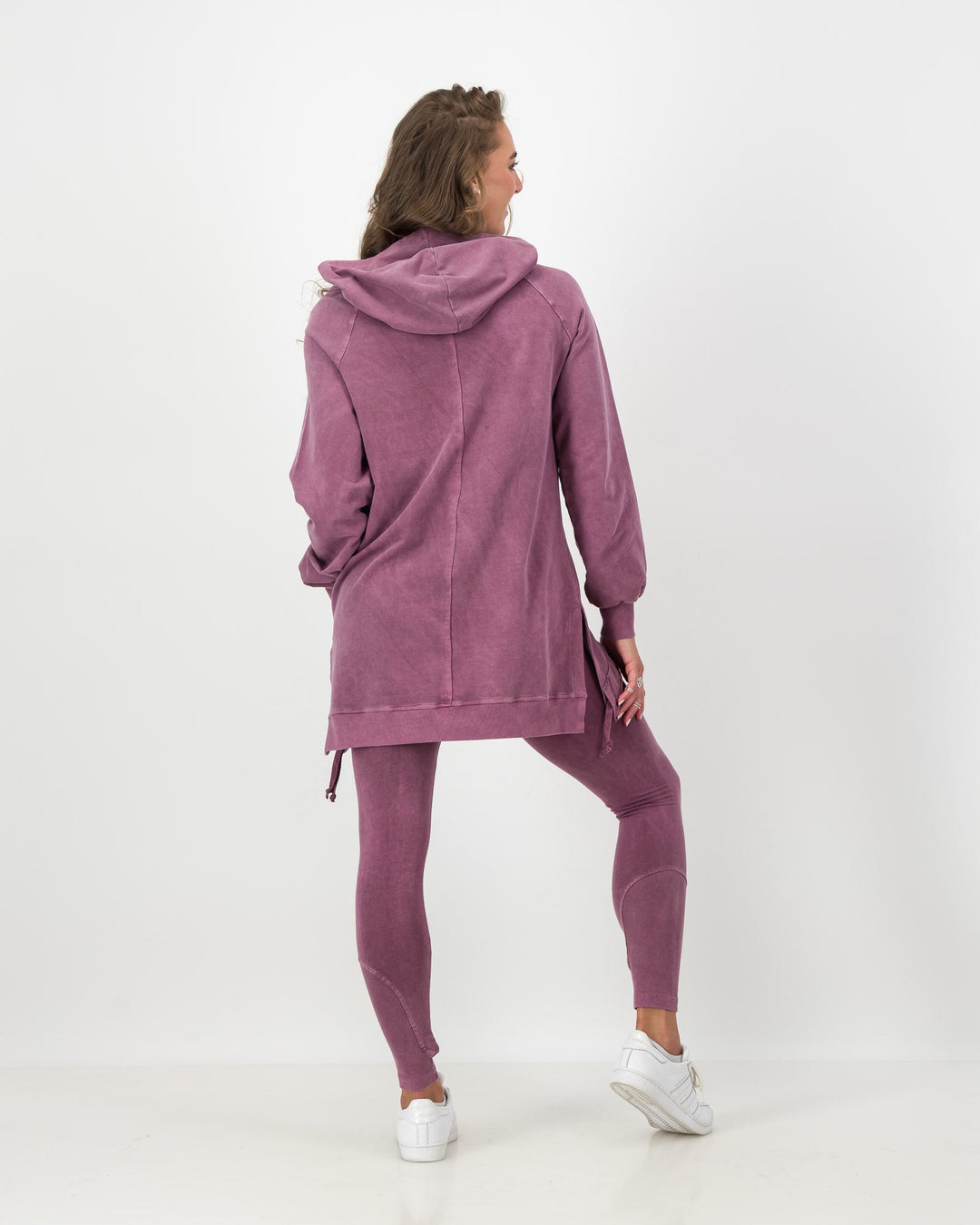 Long Overdyed Hoodie