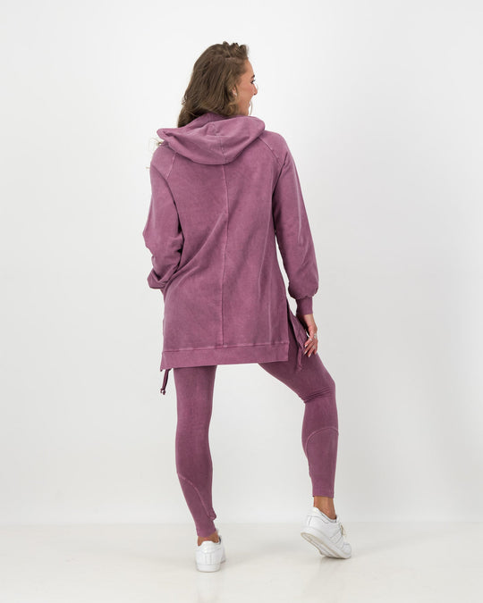 Long Overdyed Hoodie
