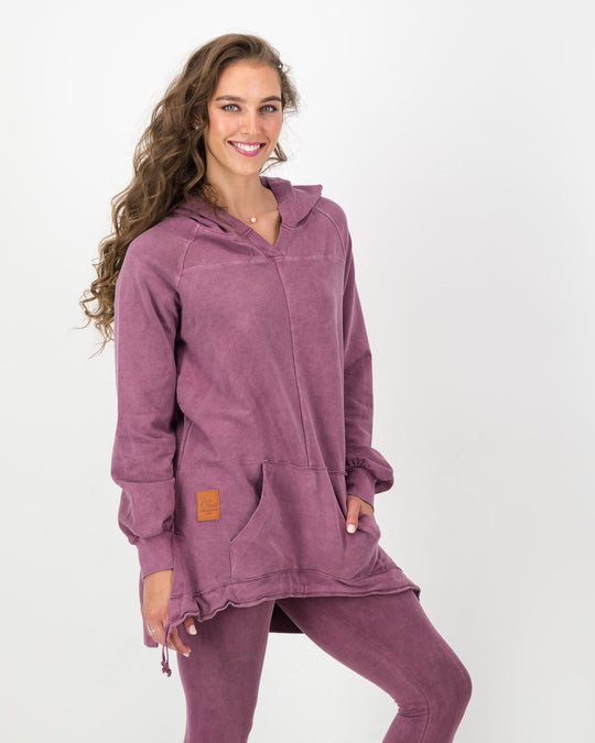 Long Overdyed Hoodie
