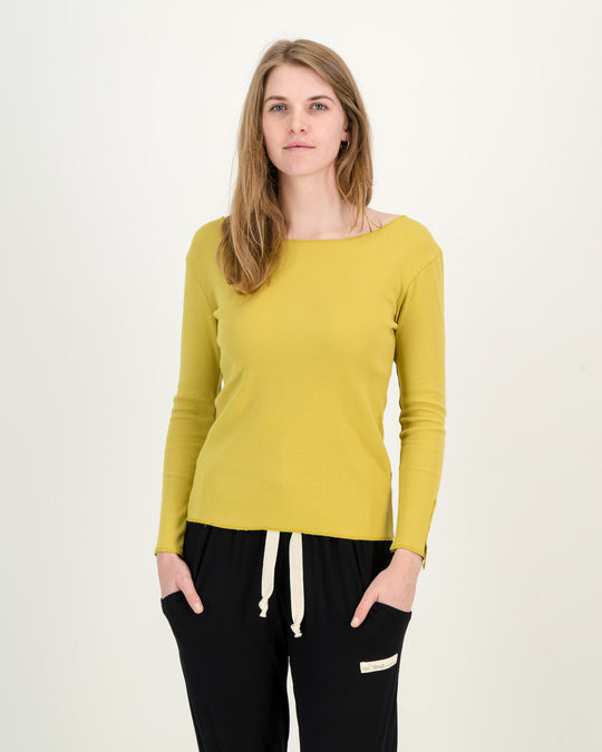 Overdyed Cotton Rib Top