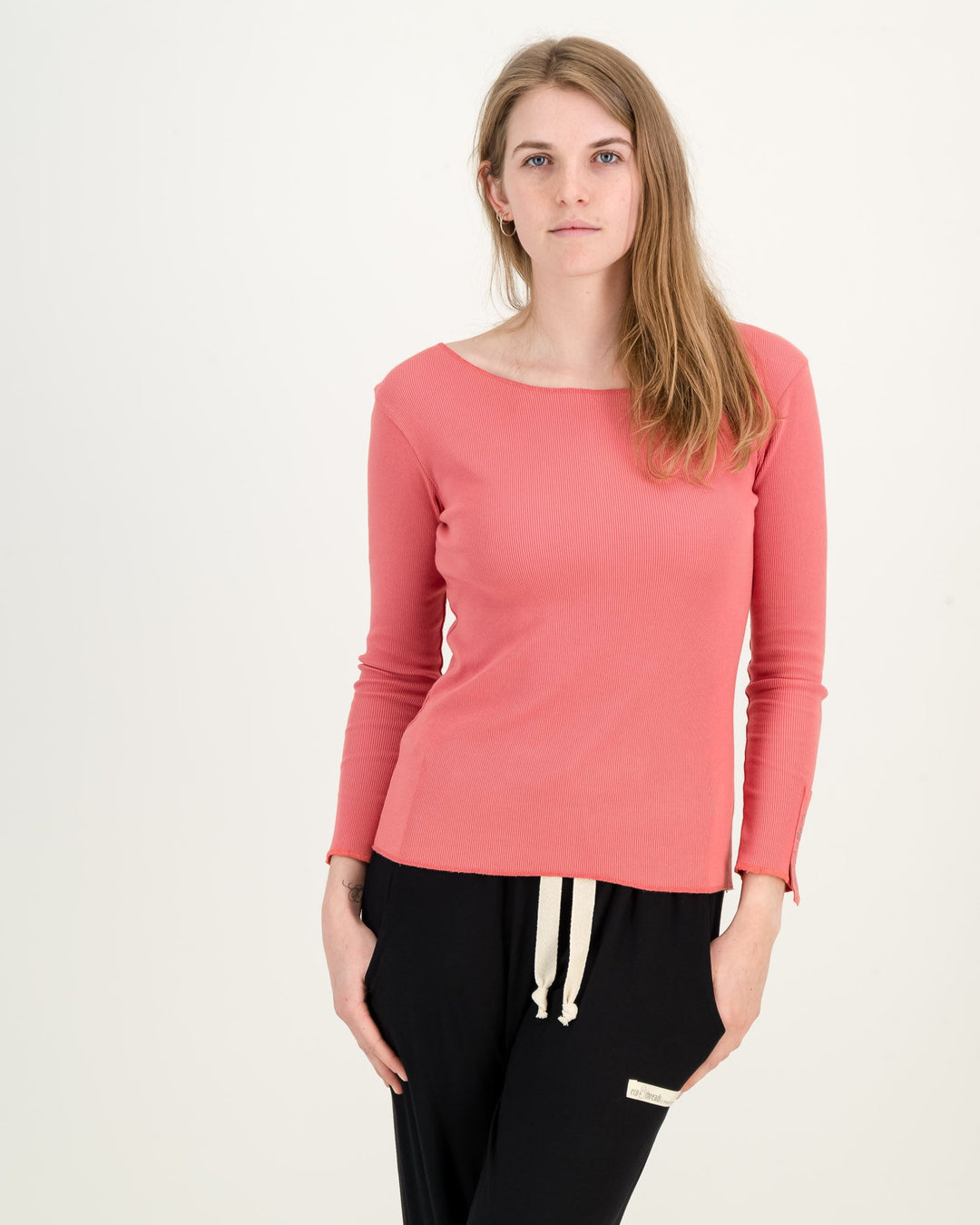 Overdyed Cotton Rib Top
