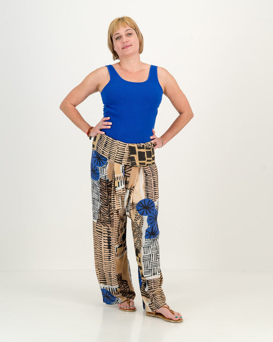 Tie Pants  - Hello Africa