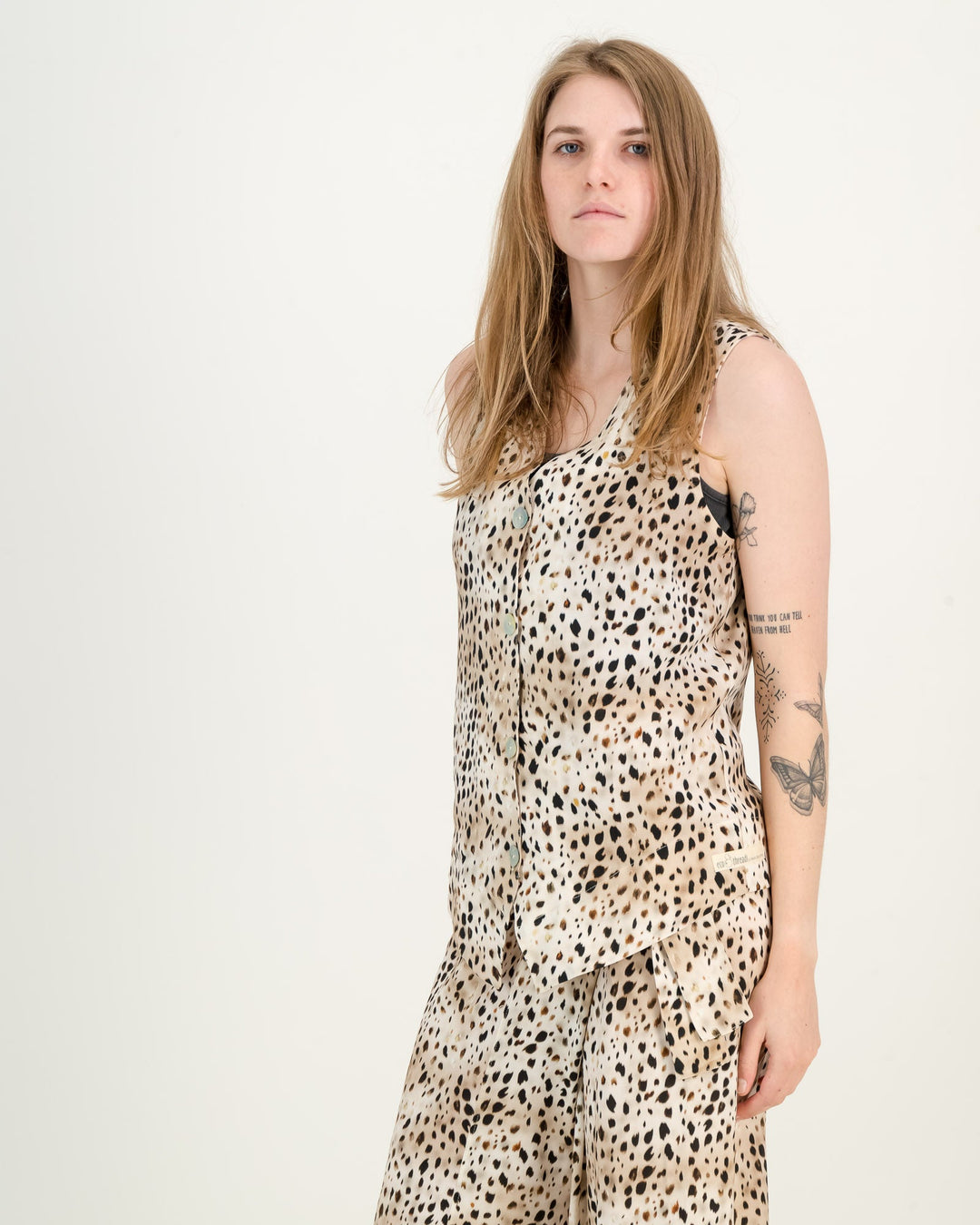 Printed Waistcoat - Animal Print