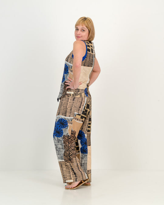 Printed Waistcoat - Hello Africa