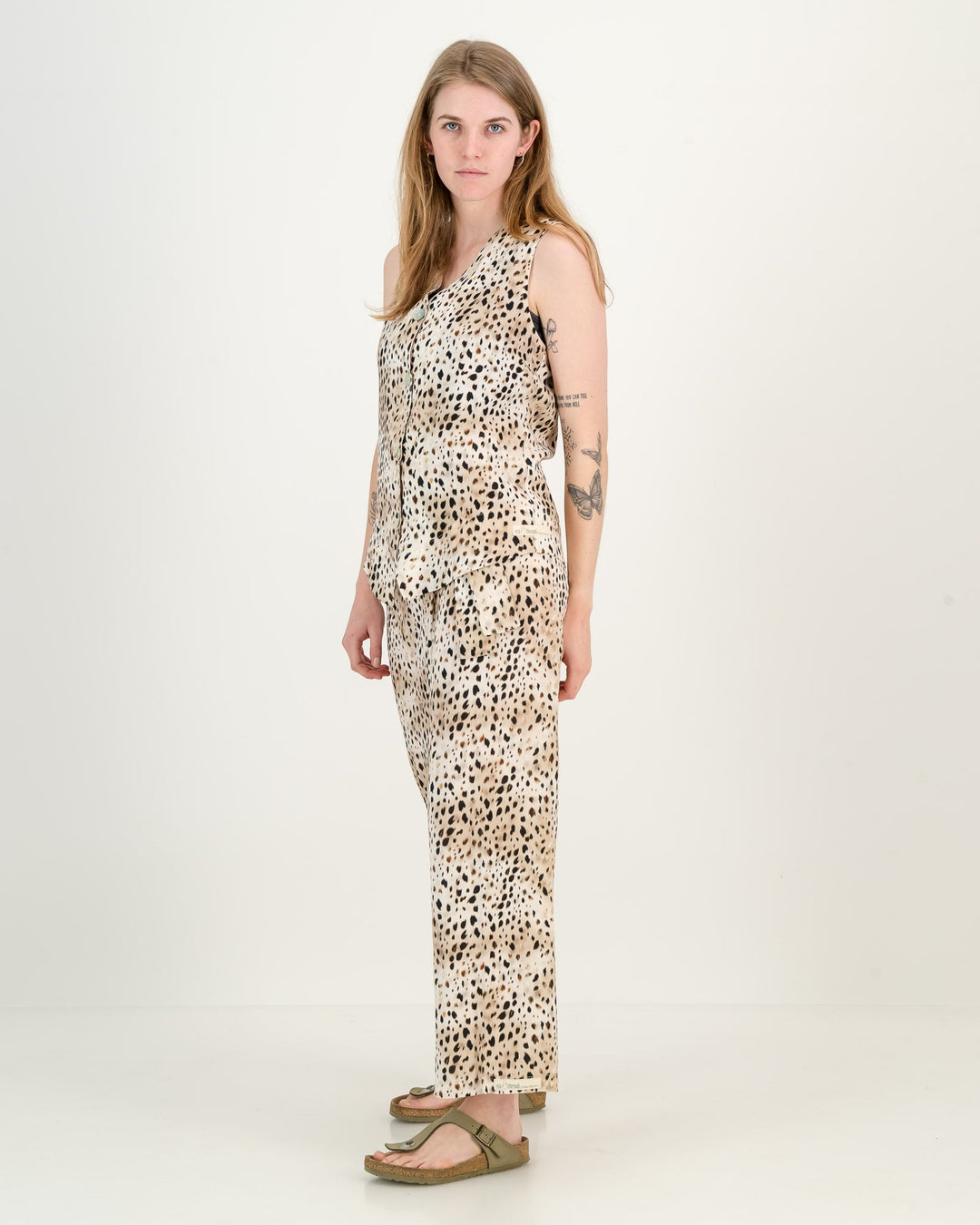 Printed Waistcoat - Animal Print