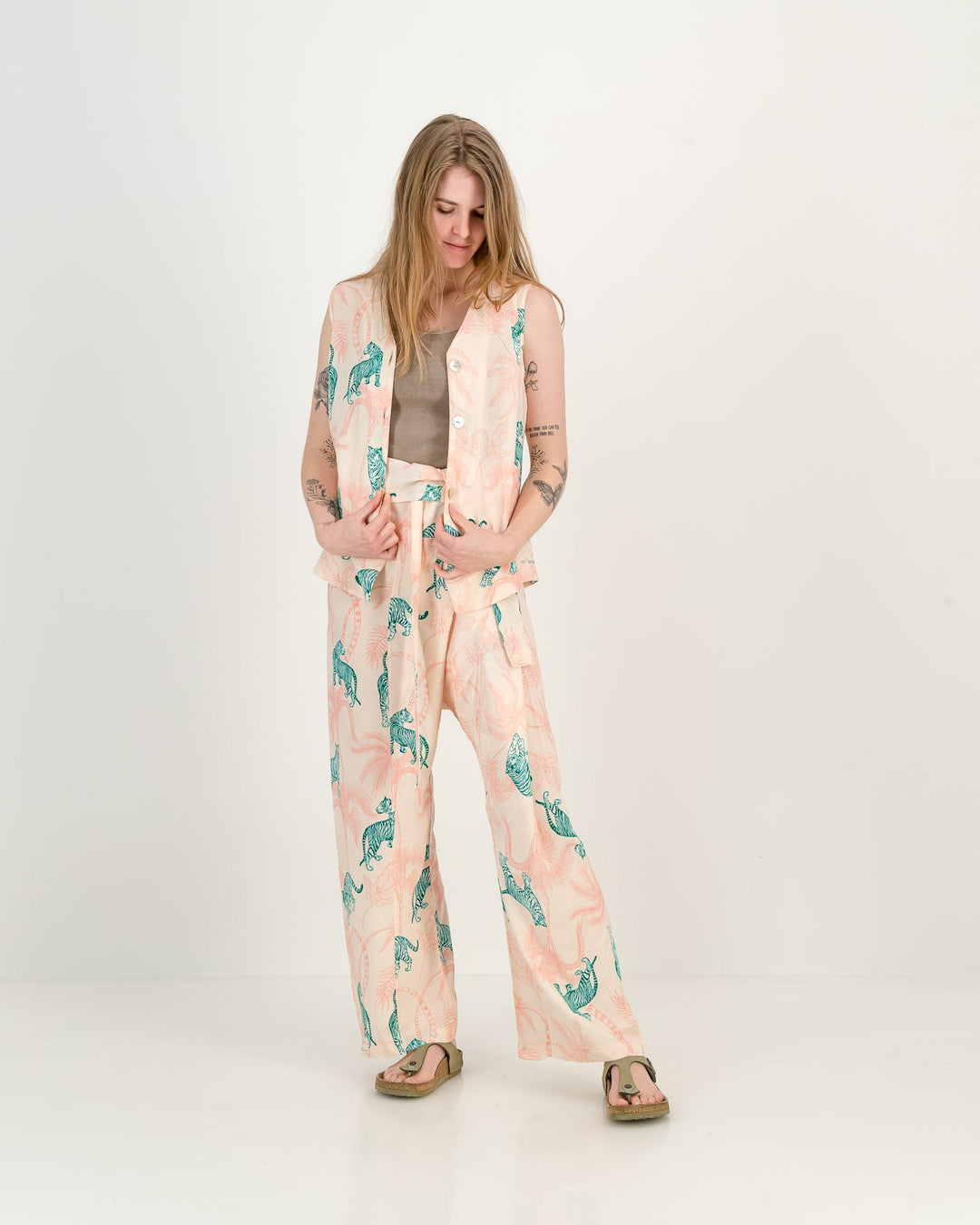 Printed Waistcoat - Tiger Tiger