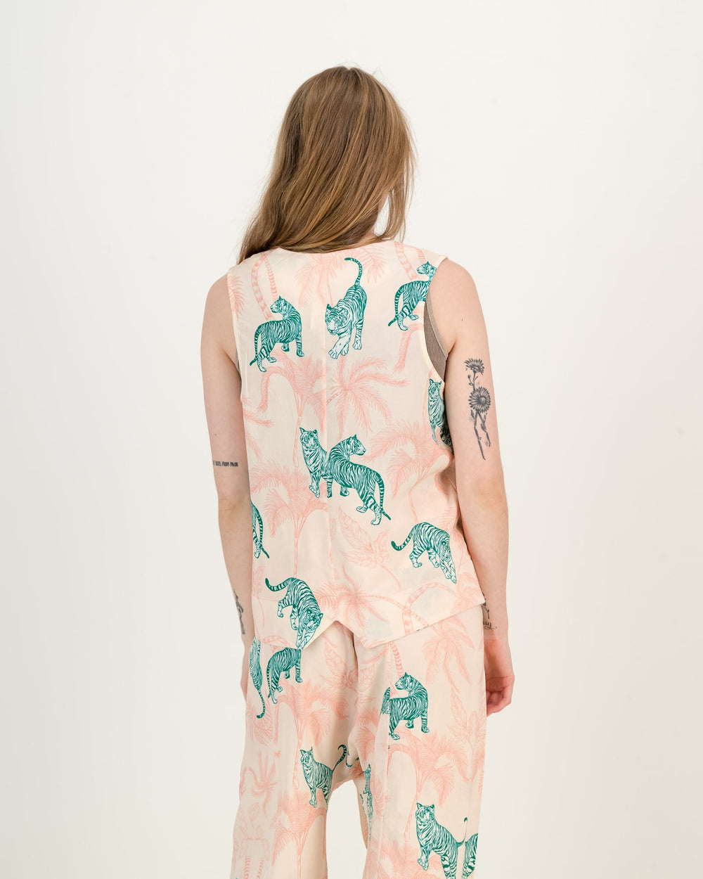 Printed Waistcoat - Tiger Tiger