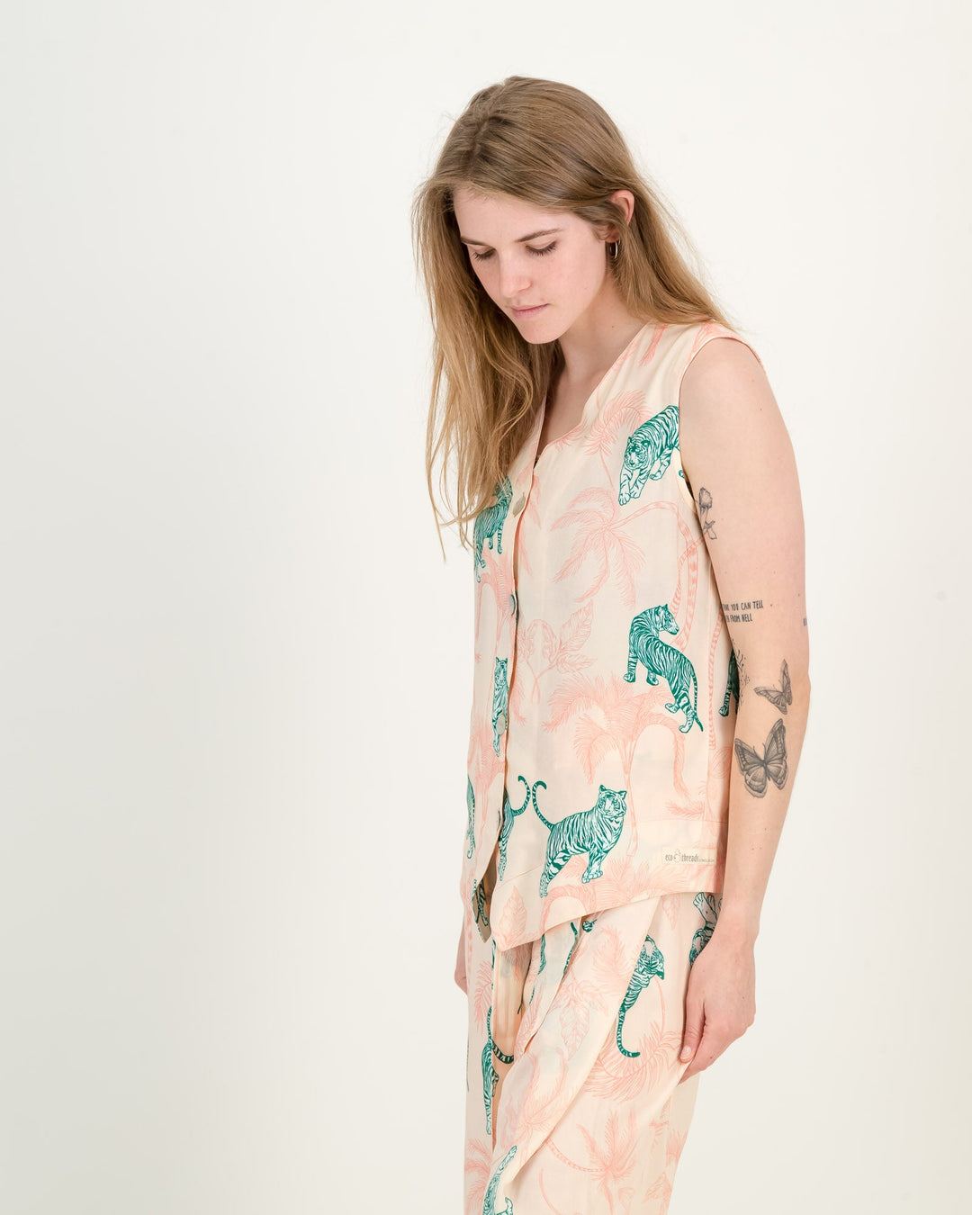 Printed Waistcoat - Tiger Tiger