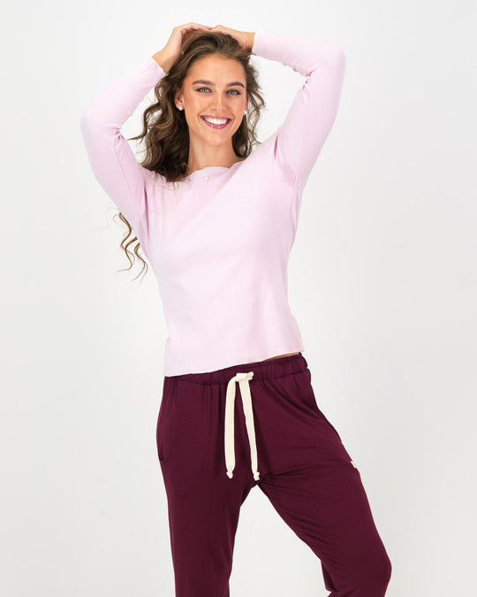 Overdyed Cotton Rib Top