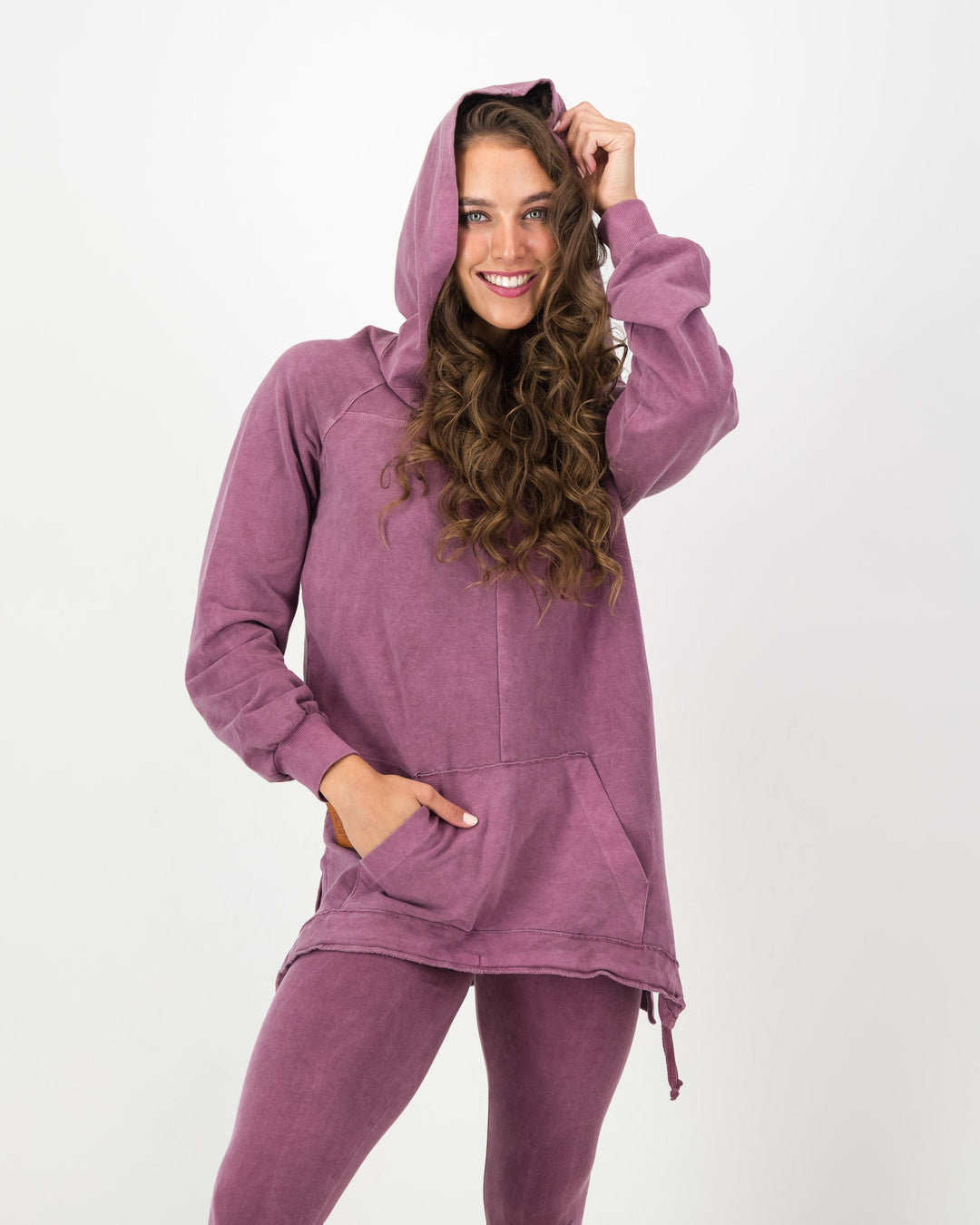 Long Overdyed Hoodie