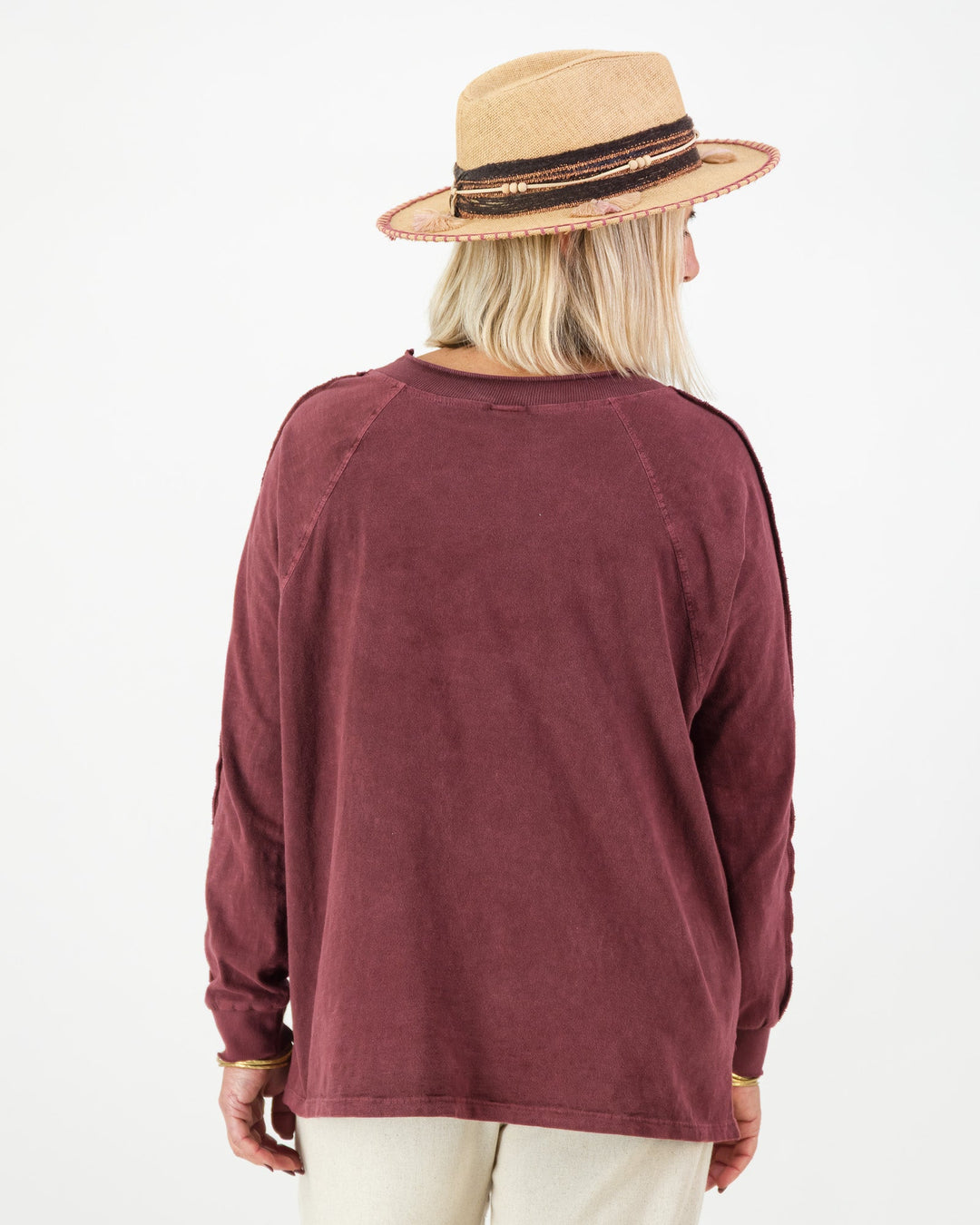 Sunset Cotton Long Sleeve Top