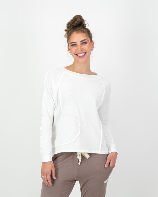 Sunset Cotton Long Sleeve Top