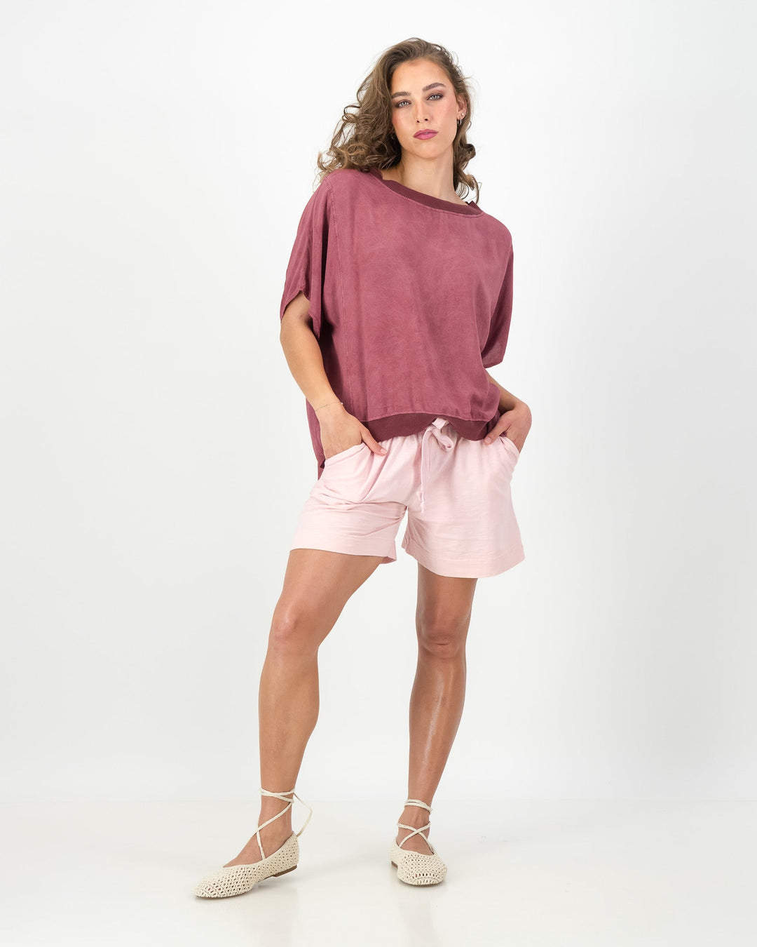 Sunset Cotton Shorts